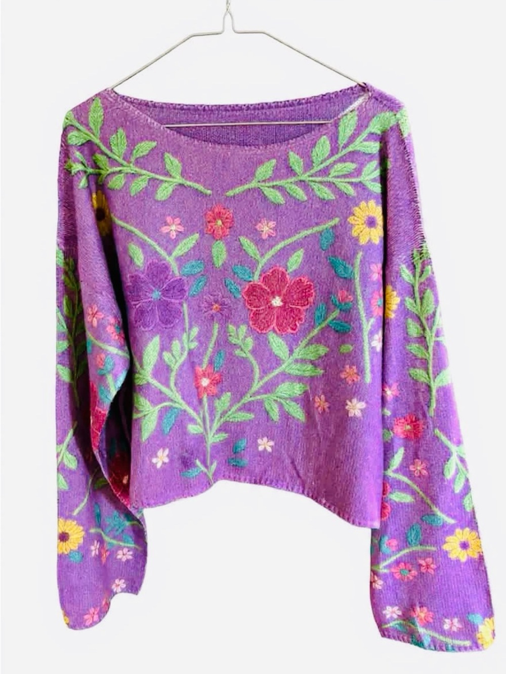 Stunning printed sweater